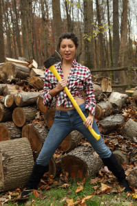 Daisy Haze in Lumberjill