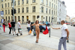 Michaela Isizzu in Nude in Public