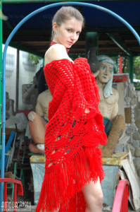 Teen in Red