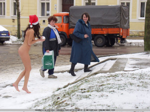 Darina A in Darina Nude In Public by Jan Vels
