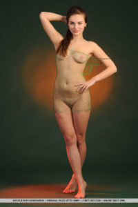 MetArt model Natalie B in Prothesi by Goncharov