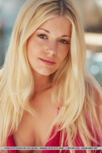 MetArt model Charlotte Stokely in Presenting Charlotte by Luca Helios