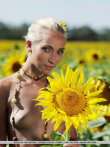 MetArt model Adele B in Tournesol by Tony Murano