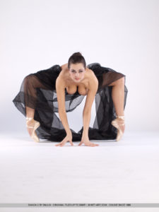 MetArt model Bianca C in Ballerine by Balius