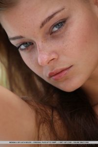 MetArt model Indiana A in Roisu by Luca Helios