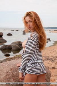 MetArt model Michelle H in Fugite by Koenart