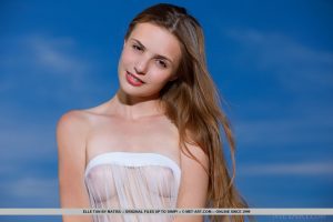 MetArt model Elle Tan in Seaside by Matiss