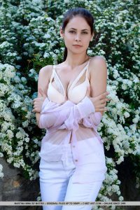 MetArt model Martina Mink in Heavenly by Matiss