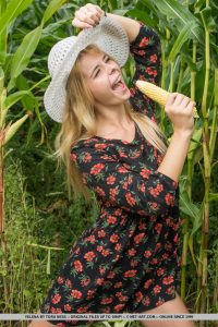 MetArt model Yelena in Farm Girl by Tora Ness