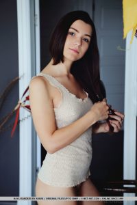 MetArt model Hayli Sanders in Presenting Hayli Sanders by Arkisi