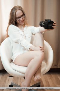 MetArt model Lola Chic in Selfie by Slava Vals