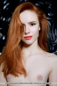 MetArt model Bella Milano in Dark Room by Matiss
