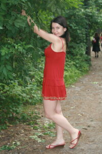 Kandy Naked in the Woods