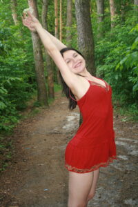 Kandy Naked in the Woods